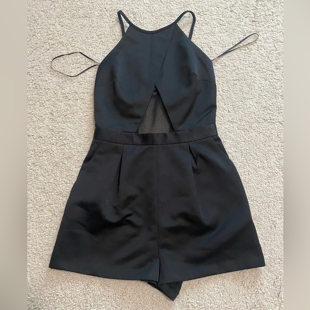 TOPSHOP Romper NWOT - Black